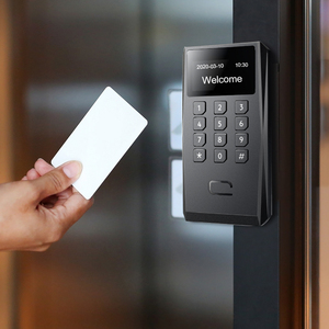 CK5 Smart Card Reader with <strong>Display</strong> Contactless Dual Frequency 125kHz RFID Reader Osdp 13.56MHz Time Attendance <strong>RS485</strong> Interface
