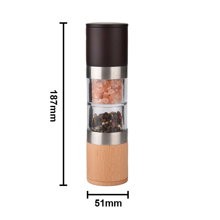 Wooden straight tube