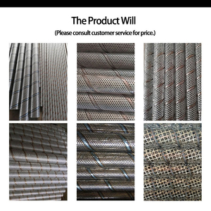 Seamless Welded Spiral Metal Tube for Well Drilling with <strong>Circular</strong> Mechanical Protection Shield and Wire-Wrapped <strong>Filter</strong> Cylinder