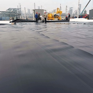 HDPE LLDPE ruloları 5.8*50 mts su ürünleri projeleri tarım sulama geomembran 1mm HDPE - Product Image 4