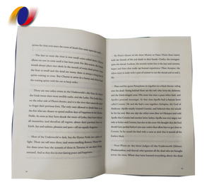 专业完美装订软皮印刷胶印出版小册子杂志小册子使用花式纸板 - Product Image 3