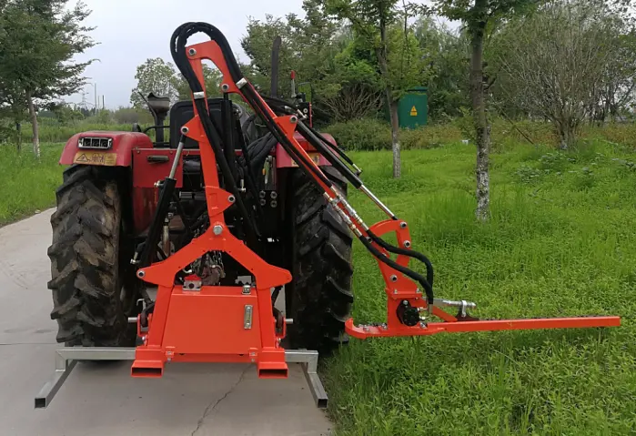 Traktor Zapfwelle Cantilever Rasenmäher Schlegel mäher Schneiden Rasen Seite versetzt bewegliche Schlegel mäher für Traktoren