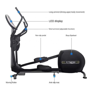 Thương mại thiết bị thể thao phòng tập thể dục thiết bị tập thể dục elip huấn luyện viên chéo huấn luyện viên với màn hình Led Cơ khí lái xe loại - Product Image 2