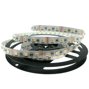 RGBWW Smd 5050 Led bant DC24V 60leds/m Led şerit ışık CCT ayarlanabilir Led ışık şerit RGB PVC 60 Strisce Led 80 manzara 50000 - Product Image 2