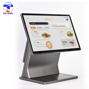 มาใหม่<span class=keywords><strong>2025</strong></span>หน้าจอสัมผัสขนาด15.6นิ้วเครื่องลงทะเบียนเงินสด POS พร้อมจอลูกค้า10.1นิ้วสำหรับร้านค้าปลีกร้านอาหาร - Product Image 1