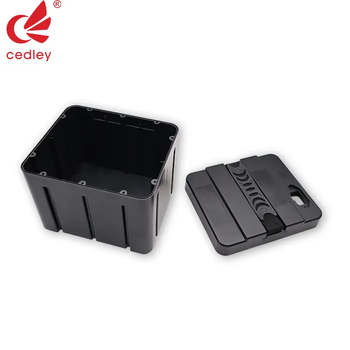Kotak baterai Lithium sepeda motor Diy, 12v 24v 48v Abs pengganti baterai kotak baterai kosong plastik