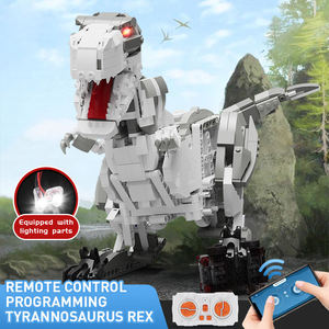 2.4G RC Dinsour elektrische Bauklötze Modell-Spielzeug APP Fernsteuerung Programmierung STEAM Tyrannosaurier Bauklötze Spielzeug-Set - Product Image 2