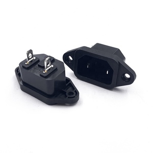 15A250VAC ซ็อกเก็ต2P ช่อง C18 IEC JR-101เต้ารับตัวผู้ (2P) - Product Image 2
