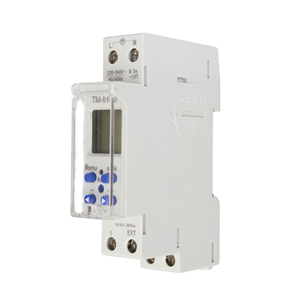TM610タイマースイッチによる正確な時間制御1Pレールマウント220V用スマートパワータイマー - Product Image 2