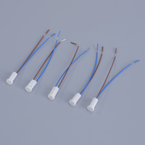 G4 LED Bulb Socket Halogen <strong>MR11</strong> Base <strong>Ceramic</strong> Lamp Holder Socket, Miniature Bi-Pin Base Socket, Halogen Incandescent Led Socket - Product Image 2