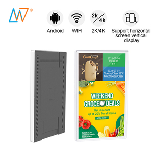 43 дюймов настенное крепление Android цифровая камера с Wi-Fi для вывесок ЖК-экран дисплея монитора видео-плеер - Product Image 1