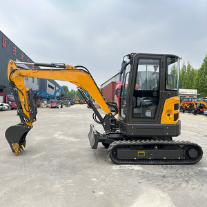 Máquina de excavación de alta potencia para minería/movimiento de tierras, motor Tier4 con grasa automática y excavadoras de orugas de 3 toneladas AC CE/EPA - Product Image 6