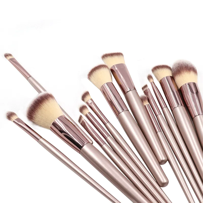 Professionale Strumenti di Bellezza Cosmetici 18 Pezzi Spazzola di Trucco Set