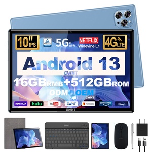 Tablet PC OEM personalizada 16GB RAM Tab Ultra 512GB Capacidad de memoria Procesador MTK Función 5G Compatible con doble tarjeta WiFi Tablet PC