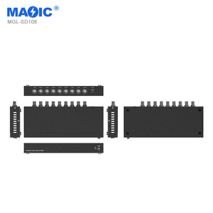 High Quality 1X8 SDI Video Splitter <strong>and</strong> Converter 1080p 1 <strong>Input</strong> 8 <strong>Output</strong> SDI Monitor Distribution Splitter Support SD/HD/3G SDI - Product Image 4