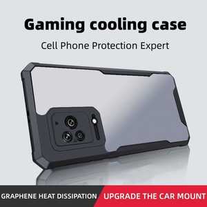 Voor Zwarte Haai 5 Pro <span class=keywords><strong>Case</strong></span> Anti-Vergeling <span class=keywords><strong>Tpu</strong></span> Pc Schokbestendige Mobiele Telefoon Cover Voor Blackshark 3 4 4S Pro 5 Rs - Product Image 2