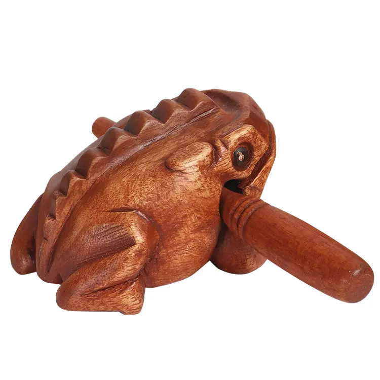 Thailandia Classico Croaking Rana Colorata di Legno Fortunato Rana Made In China