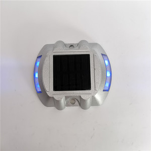 เครื่องมาร์กเกอร์ติดถนน LED พลังงานแสงอาทิตย์ทำจากอลูมิเนียมแข็งแรงสะท้อนแสงสตั๊ดรูปแมวตามีไฟกระพริบให้แมวตามองแสงอาทิตย์ราคาโรงงาน - Product Image 4