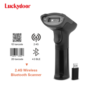 Inventory 2.4G Wireless USB for Bluetooth 2D 1D QR <strong>Code</strong> Scanner LED Light <strong>Source</strong> <strong>Android</strong> Compatible Barcode Reader POS System - Product Image 4
