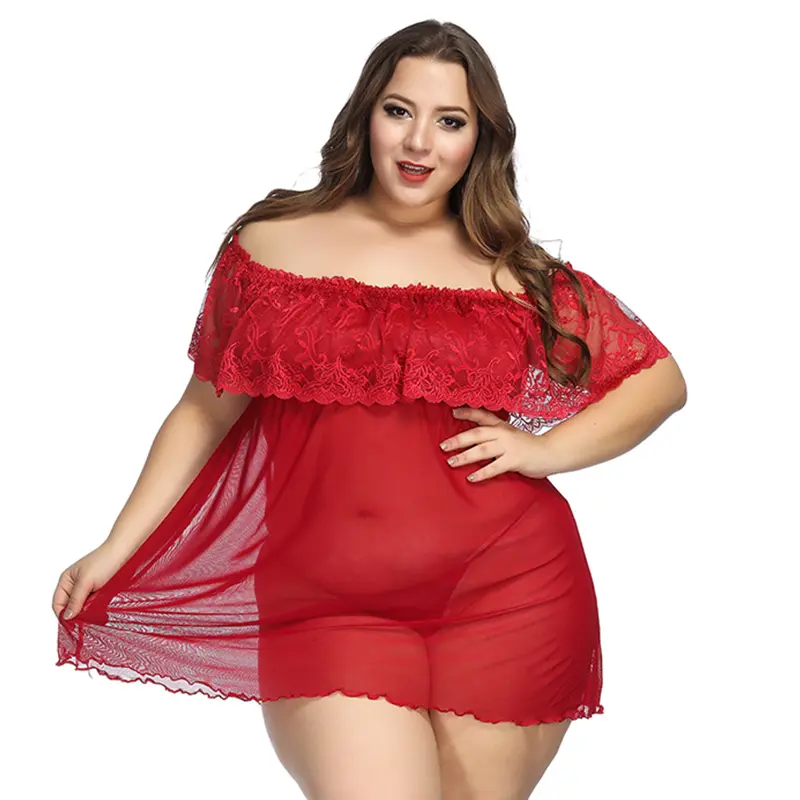 Roupa íntima sexy feminina, lingerie sexy, uma peça, lingerie erótica, plus size