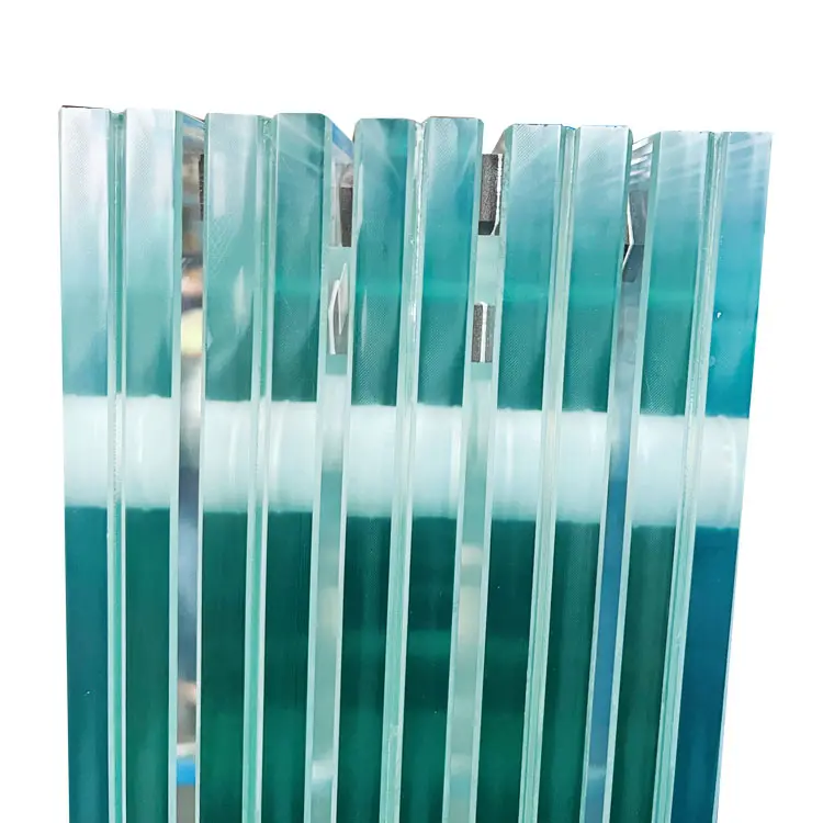 6+1.52+6 euro grey tempered laminated glass