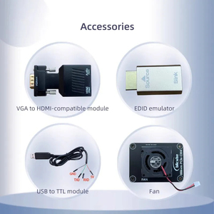 BLiKVM V2 PCIe KVM Over IP per Raspberry Pi CM4 telecomando O & M Server con interfaccia CSI OLED PoE HDMI compatibile - Product Image 5