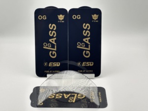 Huituo OG it's Me chống tĩnh Tempered Glass bảo vệ màn hình ESD lớn cong cạnh bảo vệ màn hình cho iPhone cho Samsung - Product Image 5