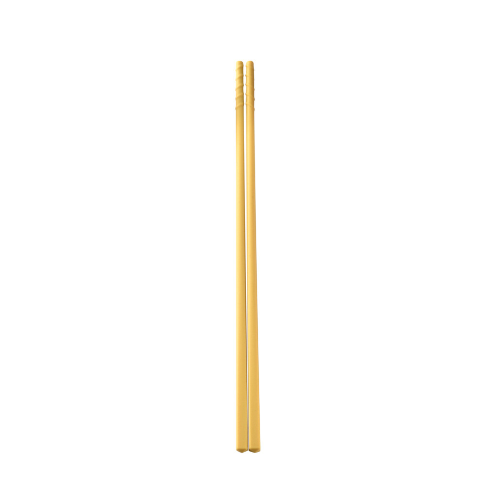 Palillos amarillos engrosados