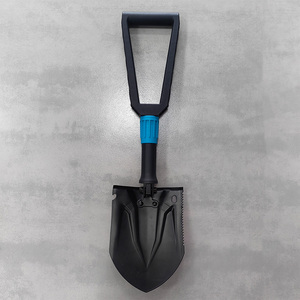 مجرفة التخييم عالية الجودة محمولة للخدمة الشاقة في الهواء الطلق قابلة للطي ، مجرفة بقاء متعددة الأغراض - Product Image 5