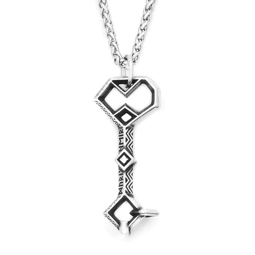 Pendentif style B avec chaîne de 60 cm