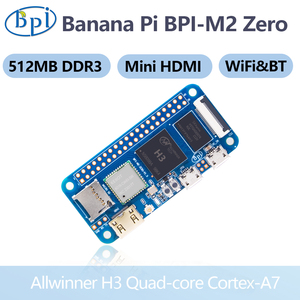 Banana Pi BPI-M2 Zero Quad-core Allwinner H3 512mb Ddr3 Ram supporto Raspberry Pi e Orange Pi Computer Open Source Single Board