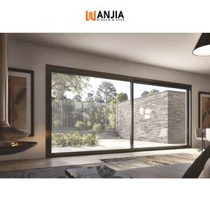 Hot bán sản phẩm phổ biến Mỹ thiết kế đôi Cửa kính cách âm cửa nhôm phân vùng cửa trượt trong nhà - Product Image 4