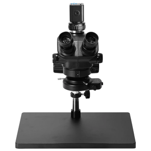 Microscopio digital 3.5X-100X Resolución de cámara 7X-50X Microscopio trinocular 24MP HD Estéreo Zoom Objetivo Lente Reparación móvil - Product Image 6
