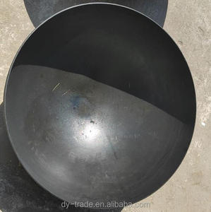 Demir yarımküre yarım küre Metal yarım topları Dia 20MM ila 700MM kaynak ve delme işleme hizmetleri