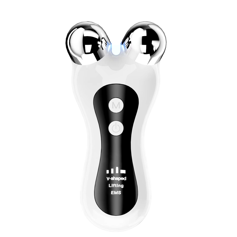 White face roller massager
