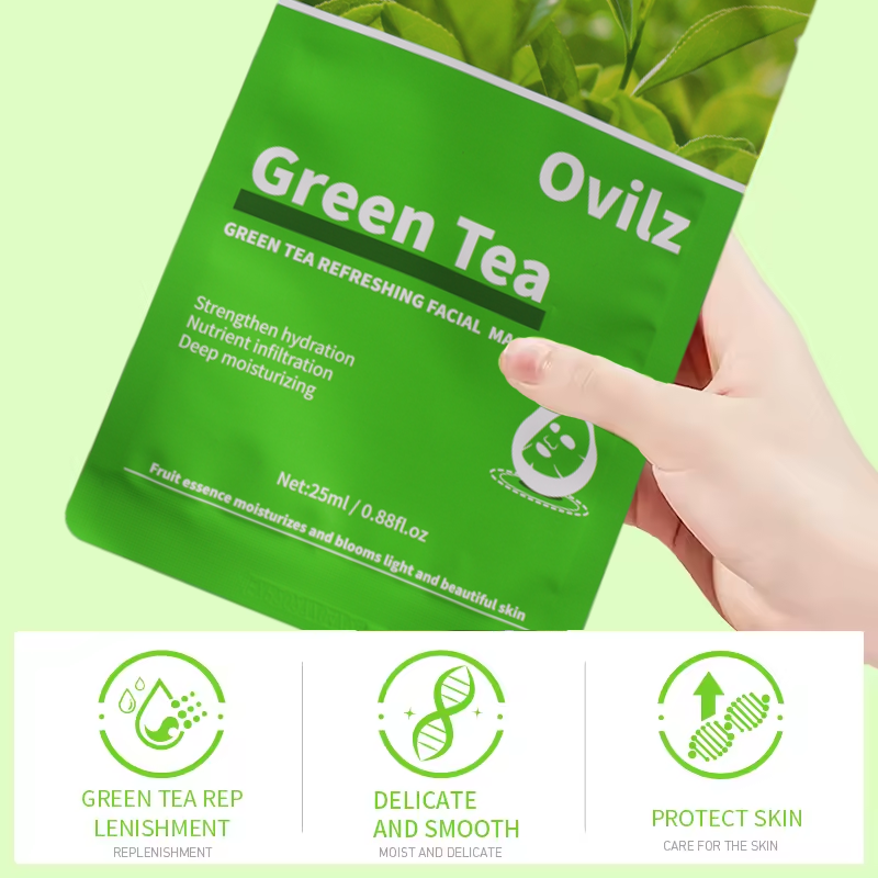mascarilla de té verde