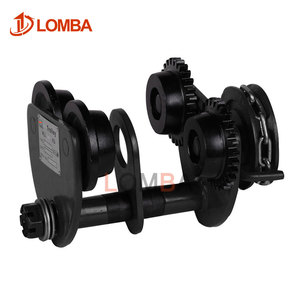 中国工厂手动货物链小车齿轮设备，用于工字梁输送物料处理 - Product Image 5