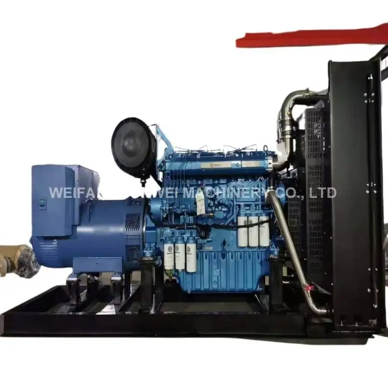 CY Power fabricante 24V DC arranque eléctrico abierto insonorizado refrigeración por agua pequeño marino silencio generador diesel