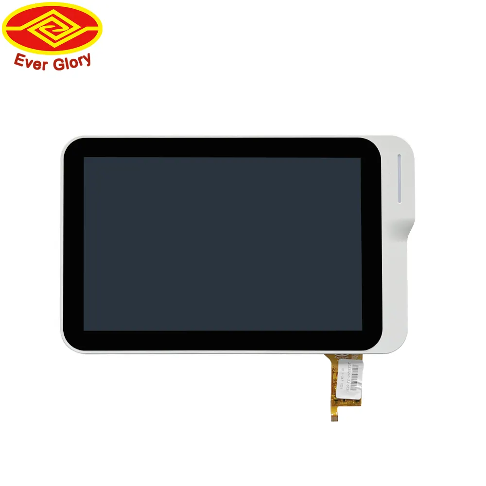사용자 정의 크기 10.1 인치 1000 nits 10 터치 포인트 Pcap 용량 성 전면 IP65 방수 TFT LCD 터치 스크린 디스플레이 모듈