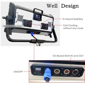 Yidoblo kablosuz DMX LED RGBW 300W stüdyo Video işığı BI renk AI-3000C DSLR kamera için aydınlatma filmi ekipmanları ile 12 etkileri - Product Image 4