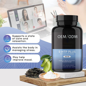 OEM 5-HTP Плюс Капсулы используются для улучшения работы мозга, настроения и сна. Заводской индивидуальный продукт - Product Image 3