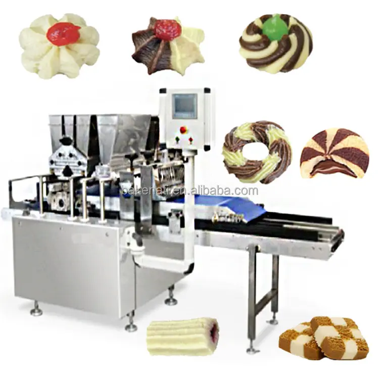 Biscuit industrial BNT-700c totalmente automático que faz a máquina Cookie Machine