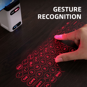 R8 New Style Multi <strong>Function</strong> Power Bank Wireless Projection Mini Virtual Laser <strong>Keyboard</strong> with Holder
