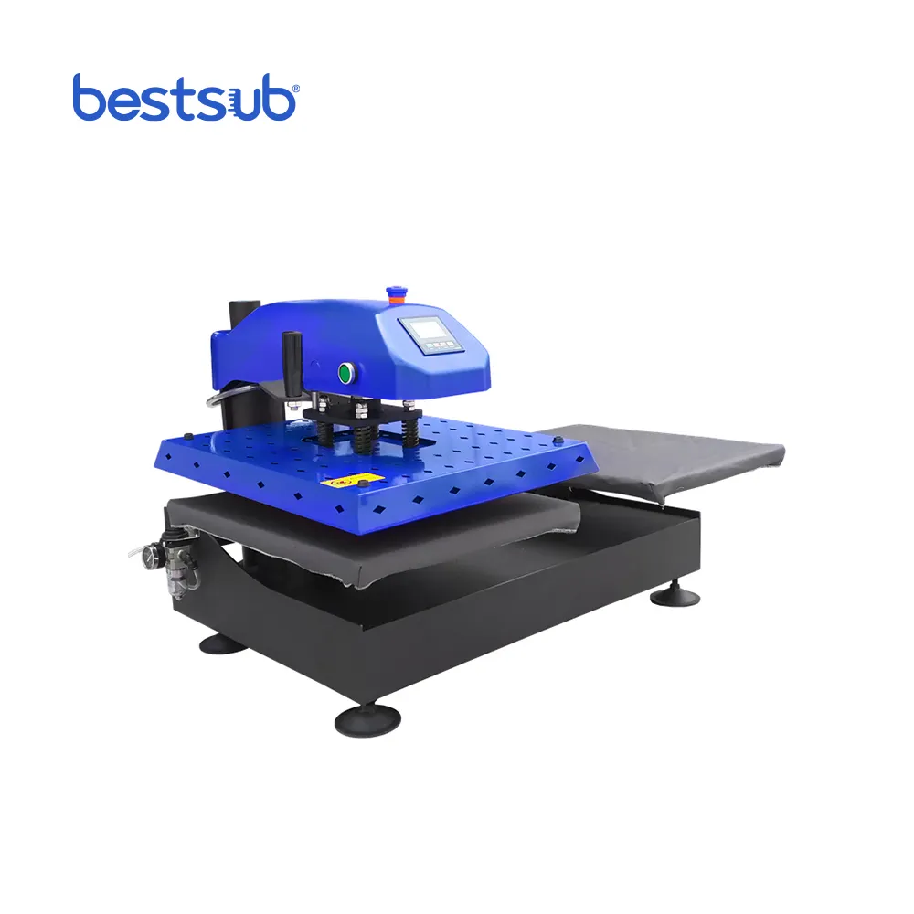 BestSub-máquina de prensado en caliente por sublimación, doble estación, prensa neumática Mate, 40x50 MATE-QS45