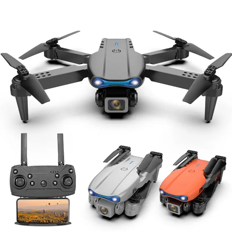 Nuovo stile 4k HD grandangolare doppia fotocamera FPV WIFI rc drone quadcopter con fotocamera vs E99 vs E58 vs E88 K3 drone