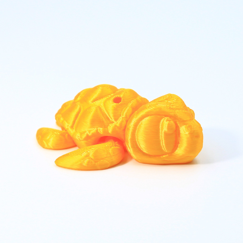 6.4cm golden turtle