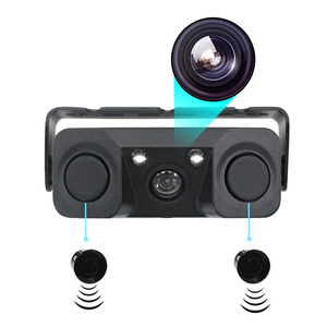 3 in 1 Vehicle <strong>Backup</strong> <strong>Camera</strong> Video Parking Sensor Car Reverse <strong>Backup</strong> Rear View <strong>Camera</strong> <strong>with</strong> 2 Radar Detector Sensor - Product Image 5