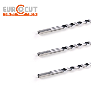 EUROCUT Bohrer Broca yüksek karbon çelik 4 "burgu Bit Hex Shank burgu ahşap matkap ucu derin delik için