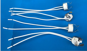 MR16 Socket with Bracket G5.3 GU5.3 CFL Halogen LED <strong>MR11</strong> MR16 Socket <strong>Ceramic</strong> with 10cm Silicon Wire - Product Image 3
