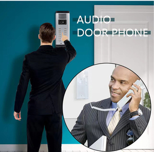 Audio Electric <strong>Intercom</strong> 12v Access Control Power Supply Multi Apartment Audio <strong>Intercom</strong> Door Phone <strong>System</strong> - Product Image 3